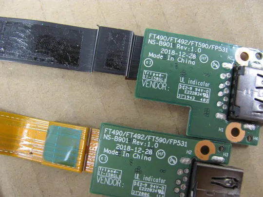 687-15 плата USB FT490/FT492/FT590/FP531 NS-B901 DA30000LH30 DA30000LH20   для Lenovo ThinkPad T590 P53S  T490 P43S оригінал Продаж