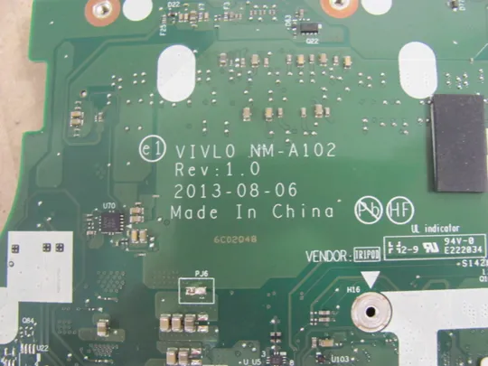 398-21 материнська плата VIVL0 NM-A102 SR1ED i5-4300U для Lenovo ThinkPad  T440  оригінал Характеристики