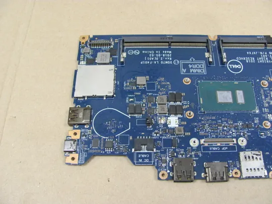 638-19  материнська плата SR340  i5-7300U DDM70 LA-F401P  для  Dell Latitude E5480 оригінал З аукціону