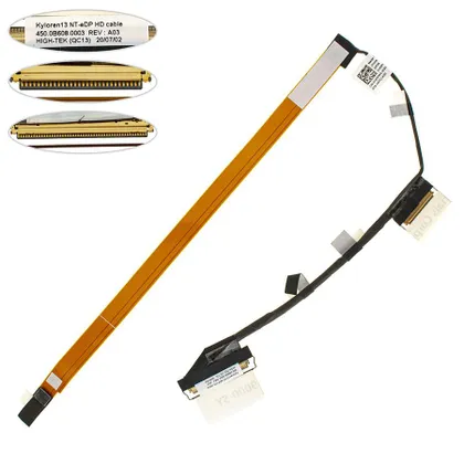 фото, Шлейф матрицы для ноутбука DELL (Inspiron 13-7373 7370 7380 P83G 30 hd), (450.0b608.0003 014wwx)