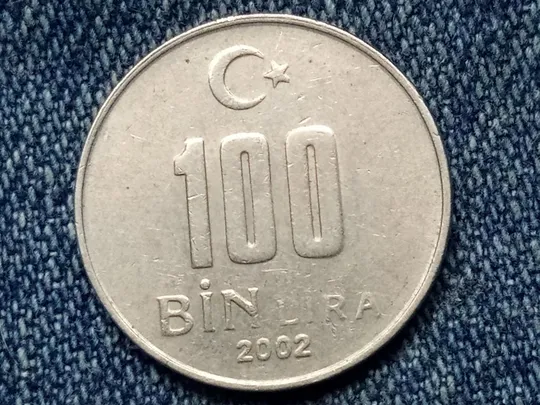 Турция, 100000 лир (2002 г.) Ціна