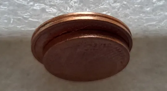 (1851да) 1 та 2 євроцентіи 2002 Італія  - 2 монети одним лотом (1 и 2 евроцента 2002 Италия) Недорого