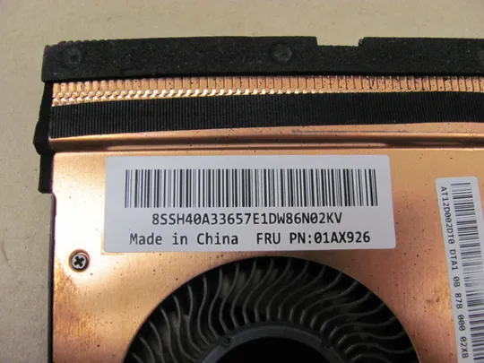 623-5 сиситема охолодження 01AX926 01AX928  AT12D002DT0 AT12D002SS0   для Lenovo ThinkPad  T470 T480 оригінал Недорого