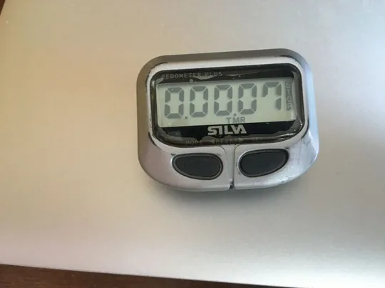 Педометр SILVA plus c таймером, счетчиком калорий и расстоянием З аукціону