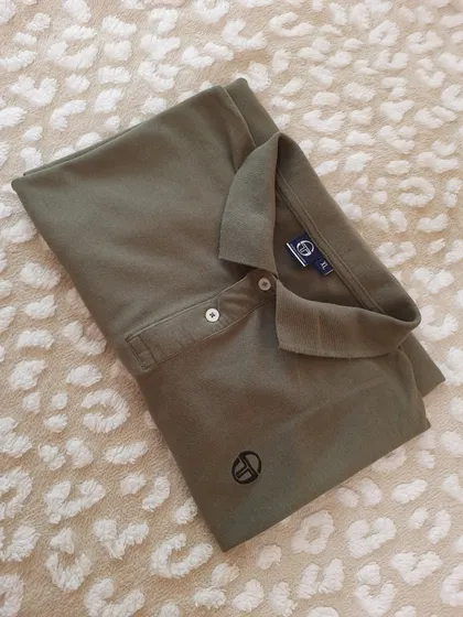фото, Чоловіча сорочка-поло "Sergio Tacchini" XL / Стильна Футболка-поло/ ОРИГІНАЛЬНИЙ БРЕНД!