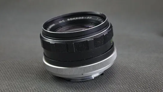 Об&#039;єктив Minolta MD Minolta MC Rokkor-PF 55mm 1:1.7 Ф52мм на полный кадр (24x36mm) Вживане З аукціону