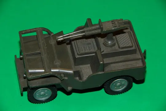 ДЖИП З КУЛЕМЕТОМ 1:32 - 1:35 солдаты типу Airfix 54мм ДРУГА СВІТОВА війна Продаж