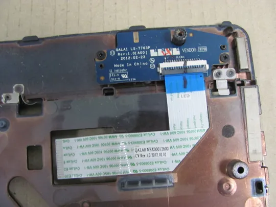 5-11  Кришка панель палмрест та тачпад AP0LH000100 00MCCJ  для  Dell Latitude E6530 оригінал Інтернет-аукціон