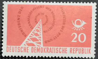 фото, ГДР Радио Почта 1958