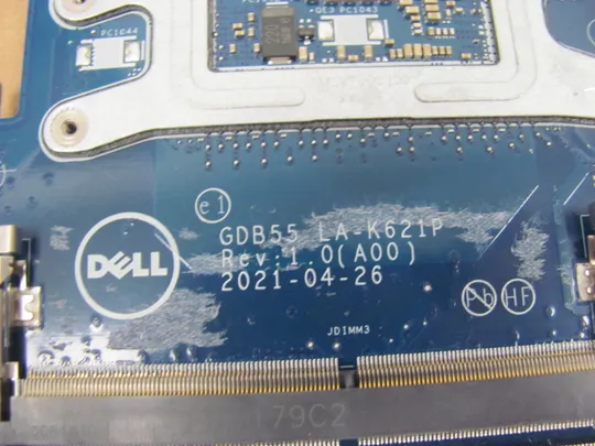 861-16 материнська плата РОБОЧА GDB55 LA-K521P  SRKT6 i9-11950H для  Dell Precision 7550 оригінал Недорого