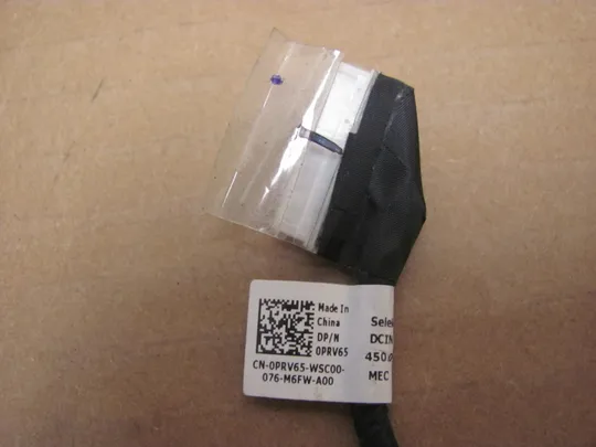 номер0948-15 роз&#039;єм живлення 0PRV65 450.0K708.0011 для Dell Inspiron G5 15 5500 G5 SE 5505 3500 оригінал Продаж