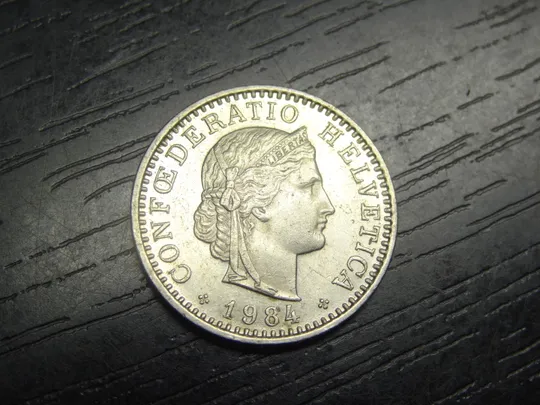 20 рапенів 1984 Швейцарія Ціна