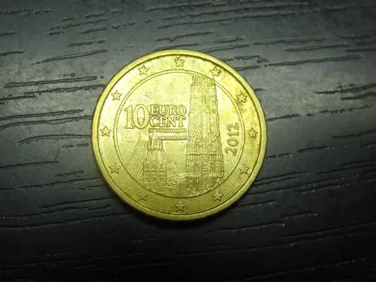 10 євроцентів 2012 Австрія Ціна