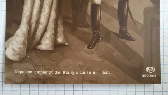 Поштова картка Наполеон та Луїза Пруська поч. ХХ ст. Німеччина bN03 З аукціону
