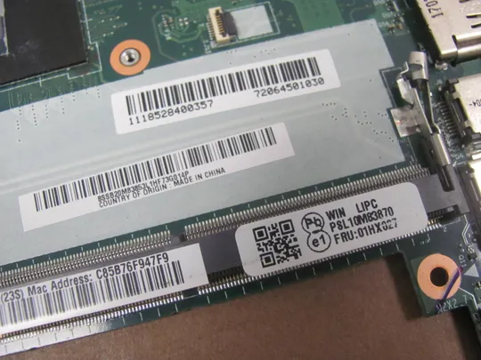 872-13 материнська плата BX260 NM-A531 01HX027  I5-6200U  для Lenovo Thinkpad X260  оригінал З аукціону