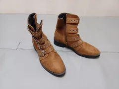 фото, 9837 Ковбойські/байкерські черевики до щиколотки, уживані розмір 38