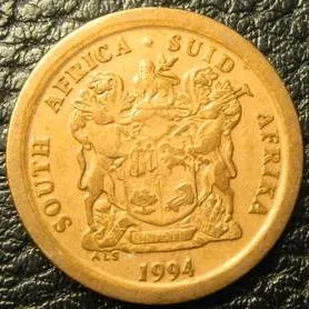 Купити 5 центів 1994 Південна Африка рідкісна