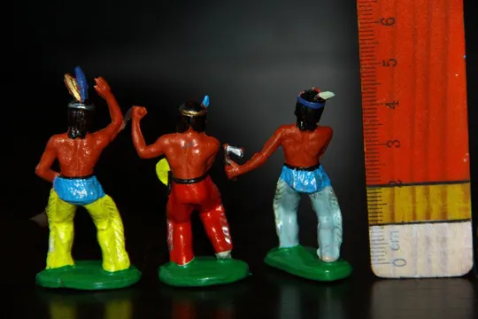 индейцы резиновые  40-45мм НАБОР №2  ### З аукціону