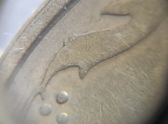 (6482) 50 копійок 1994 1.2АЕм різновид викрошок на вінку між 7 та 8 гронами(50 копеек 1994 1.2АЕм брак) Продаж