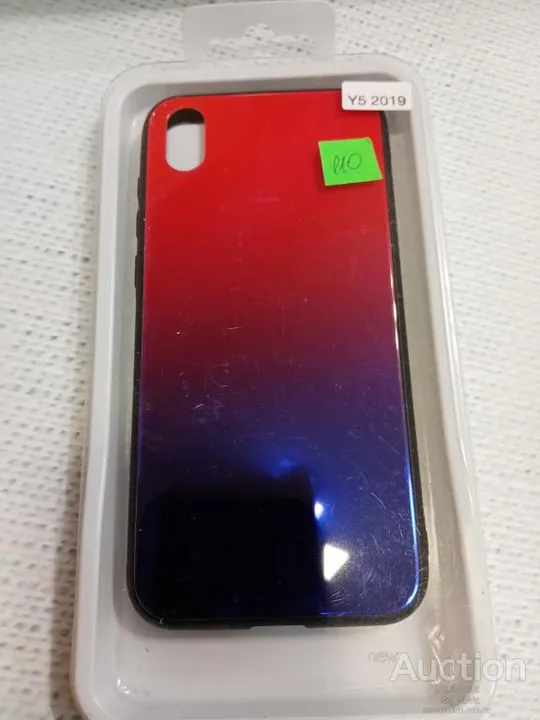 Чехол бампер для Huawei Y5 2019 красно-фиолетовый Ціна