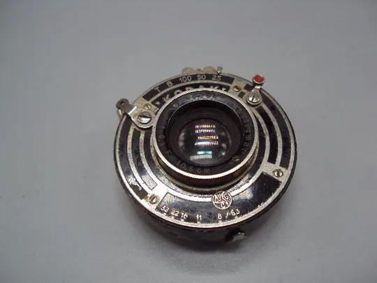 Объектив Kodak-Anastigmat f:6.3 F=10.5 cm для фотоаппарата Кодак диаметр 5,9 см №14731с Ціна