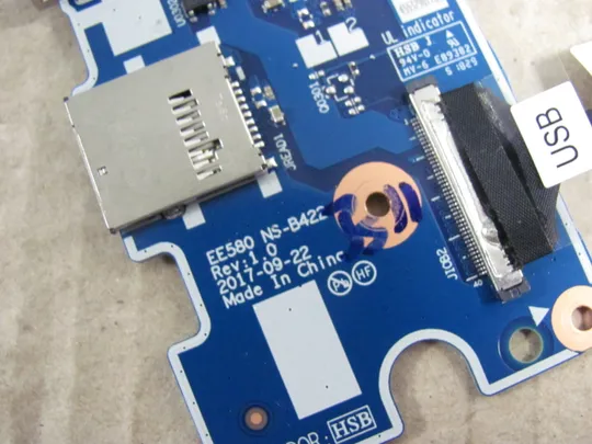 61-24 плата USB, LAN, Sim Card  NS-B422 DC020012F00 для  Lenovo Thinkpad EE580 E580 E585  оригінал Продаж