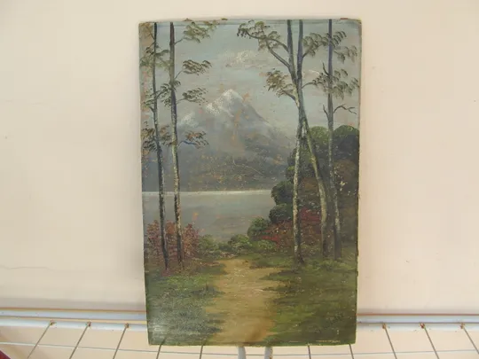 Закарпатская школа. Г.Рослей раз. 45 х 30 см. к.м. 1930-40  гг. Ужгород. Ціна