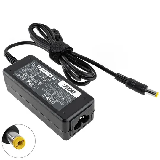 Купити Блок живлення для ноутбука ACER 19V, 2.37A, 45W, 5.5*1.7мм, прямой разъем, black (без кабеля)