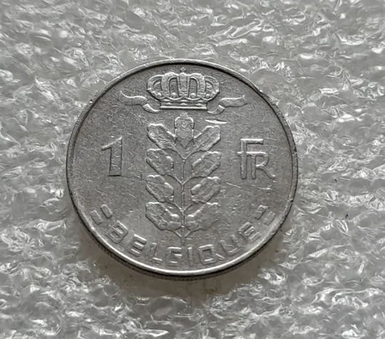 Купити (5620) 1 франк 1972 Бельгія (Бельгия) легенда французькою 'BELGIQUE'