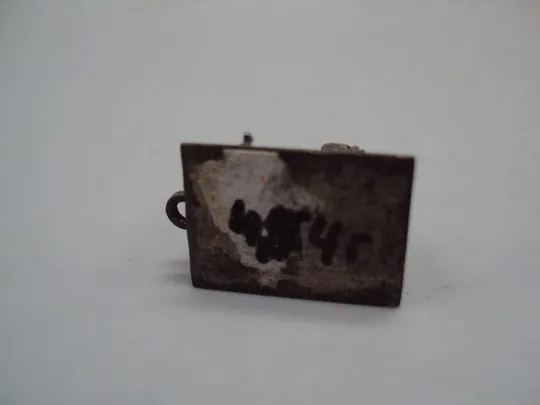 Брелок подвеска миниатюра подвес храм Базилика собор серебро 925 проба вес 4,51 г 1,7х1,8 см №38 Продаж