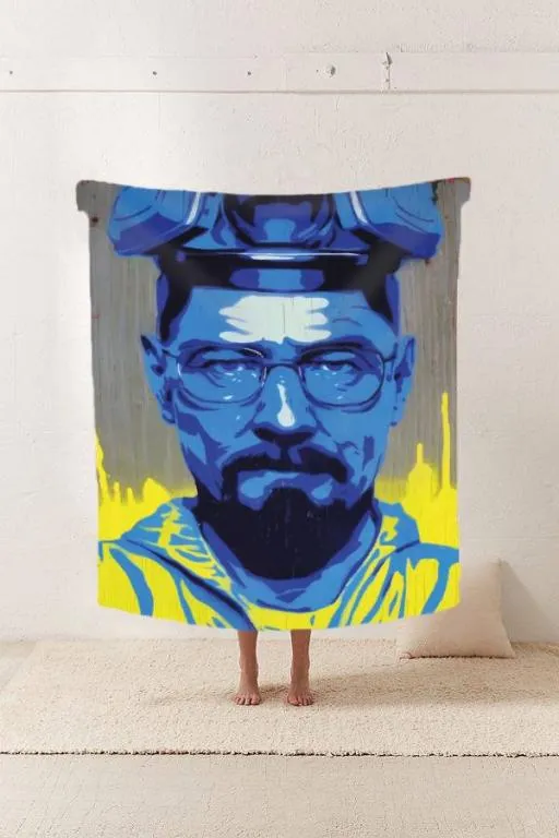 Купити Плед патриотический 3D Теплая химия Плед с образами из сериала "Во все тяжкие" 20222409_A 11627 160