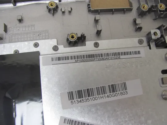 номер0939-9 корпус кришка палмрест тачпад Палмрест корпус топкейс палмрест для ноутбука Верхняя панель палмрест cover-C AP10S000300 для Toshiba Satellite M50D  оригінал Торговий майданчик