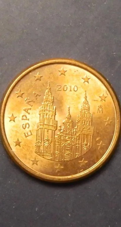 1 євроцент 2010 Іспанія Ціна