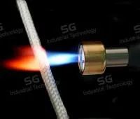 Купити ШНУР ДЛЯ КОТЛА 18х18мм из КЕРАМОВОЛОКНА, до 1260°C, армированный, уплотнительный термоизоляционный