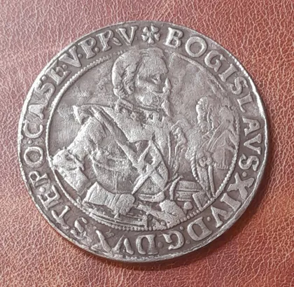 фото, ТАЛЕР АВСТРІЇ 1629 РОКУ. ГЕРЦОГ БОГУСЛАВ XIV. Копія.