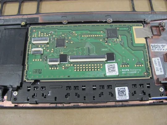 номер0248-10  Кришка панель палмрест тачпад 03DDM4 AP1S5000203 для DELL Latitude 7280 7290 7380 7390 оригінал в Україні