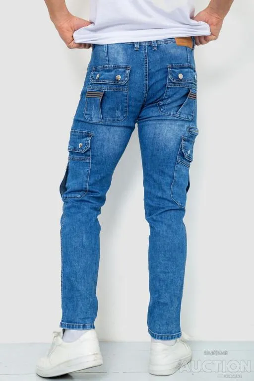 Джинсы мужские, цвет синий, 129R8314 Продаж
