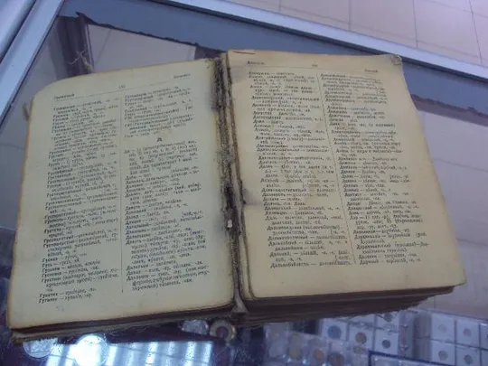 книга русско-украинский словарь киев 1937 год №1 З аукціону