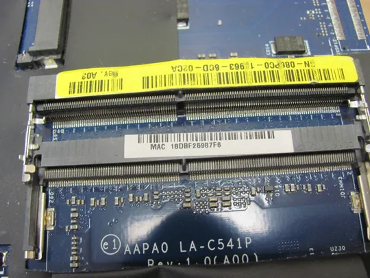 номер0984-8 материнська плата Mainboard Материнка Основна плата Системна плата Плата системи Laptop motherboard мамка ноутбучна плата SR2FU i7-6820HQ AAPA0 LA-C541P для Dell Precision 7510 P53F оригінал Характеристики