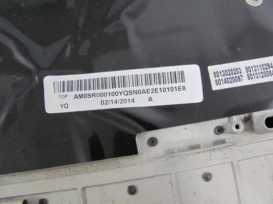 398-2 Кришка панель палмрест AM0SR000100 для Lenovo ThinkPad T440 T450  оригінал в Україні