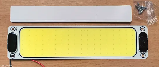 Світлодіодна матриця LED COB 12-24 Вольт 10 Ватт + вбудований драйвер Ціна