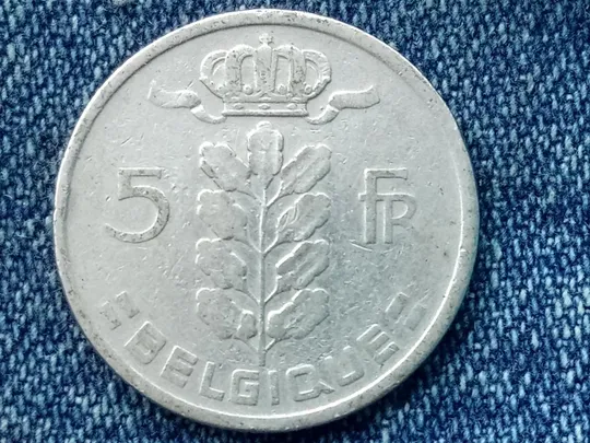 Купити Бельгия, 5 франков (1950 г.)  «BELGIQUE»