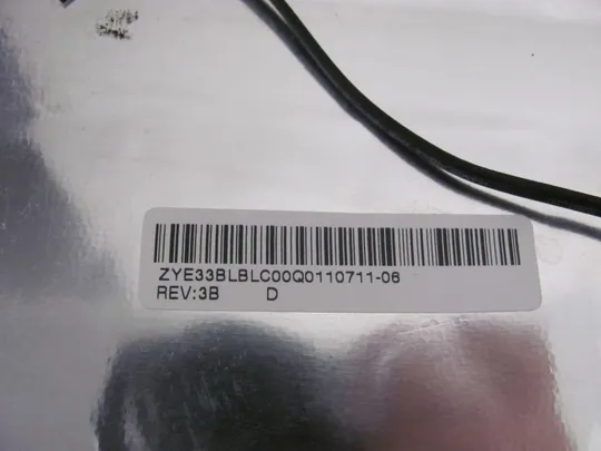 489-14 кришка матриці ZYE33BLBLC00 для Toshiba Satellite L755 L755D L750 L750D оригінал Недорого
