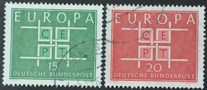 фото, ФРГ Европа СЕПТ 1963