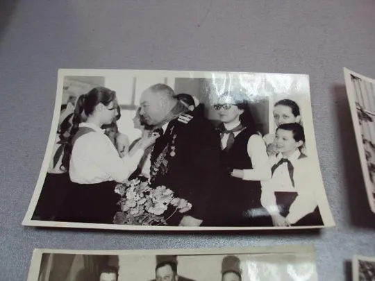 фотография два герой советского союза гсс лот 5 шт №12098 Продаж