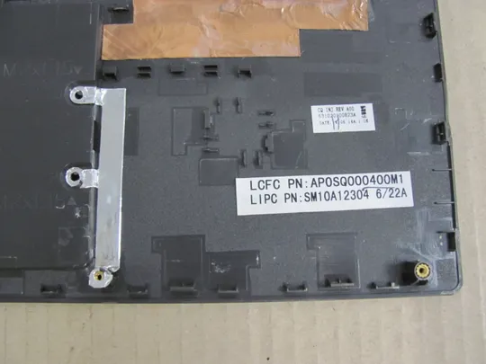 номер1025-7 корпус кришка палмрест топкейс для ноутбука верхня панель cover-C AP0SQ000400 для Lenovo ThinkPad  T440p оригінал Де купити