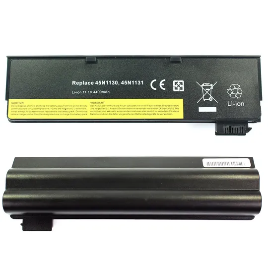 Батарея для ноутбука LENOVO 45N1128 (ThinkPad: X240, X250, T440, T440S, T450S Series) 11.1V 4400mAh Black Ціна