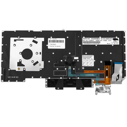 фото, Клавіатура для ноутбука LENOVO (ThinkPad: X1 Carbon 6th Gen) rus, black, без фрейма, підсвічування клавіш (ОРИГІНАЛ)