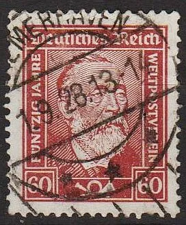 фото, 1924 - Німеччина - Стандарт Г.Стефан 60 Mi.362 _1,0 €