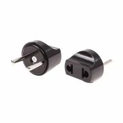 Мережевий перехідник чорний (1,1107) Ціна